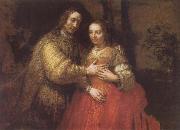 REMBRANDT Harmenszoon van Rijn Portrait of Two Figures from the Old Testament France oil painting artist